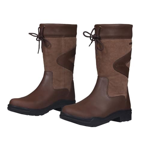 Image of Requisite Womens Hunter Short Country boots Long Riding Brown 6.5 UK