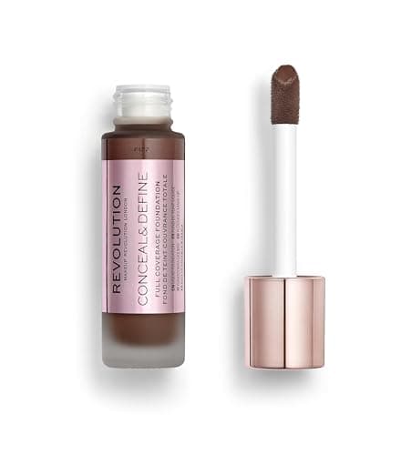 Image of Revolution Beauty London, Conceal and Define, Foundation, F17, 23ml