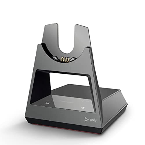 Image of Plantronics Poly - Voyager Office Base () - Compatible with Voyager Focus 2 and Voyager 4300 UC Series Headsets (Sold Separately) - Connect to PC/Mac, Deskphone, & Cell Phone