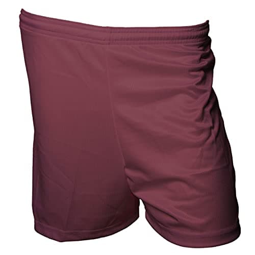 Image of Precision Micro-stripe Football Shorts 18-20 inch Maroon