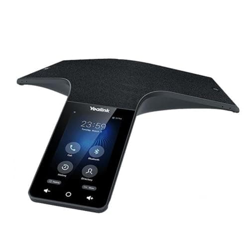 Image of Yealink CP965 IP Power Over Ethernet, Touch Sensitive HD Corded Conference Phone with 5 inch (720x1280) Multi-Touch Screen, Android 9.0, Optimal HD Audio & Full Duplex Technology - Black