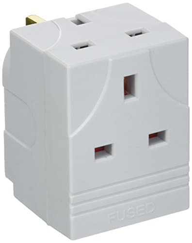 Image of Daewoo Electricals 3 Way UK Plug Multi Adapter 3 Sockets 13 Amp 250 Volts