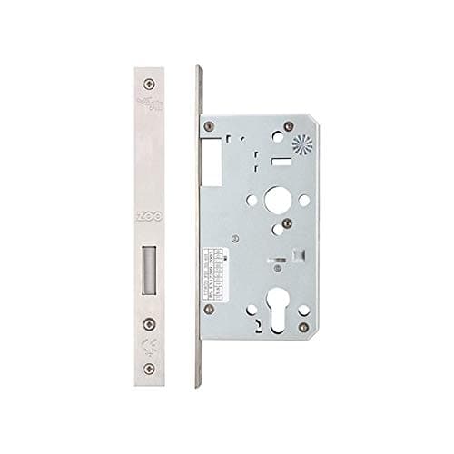 Image of Stainless Steel DIN Standard 60mm Single Throw Euro Sashlock Case
