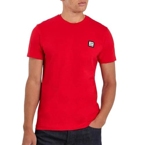 Image of Diesel T-shirt Red Man T-Diegos, Red, M