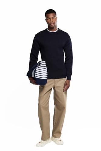 Image of Armor Lux Men's Pull Marin Uni Fouesnant Jumper, Bleu (300 Navire 300), 4