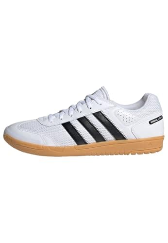 Image of adidas Mens Light Handball Shoes Unisex Volleyball Cloud White/Core Black/Cor 6 UK