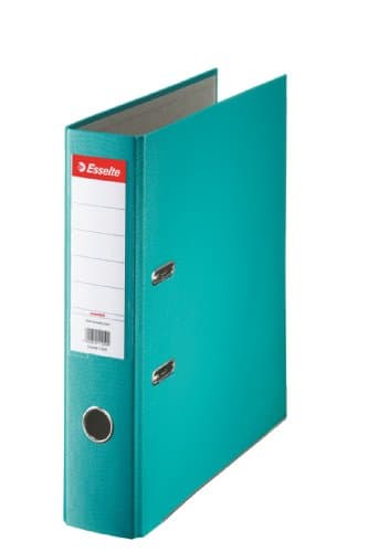 Image of Esselte 11282 A4 75 mm ECO Lever Arch File - Turquoise