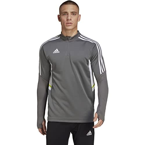 Image of adidas Men's Condivo 22 Training Top, Team Grey, 3XL
