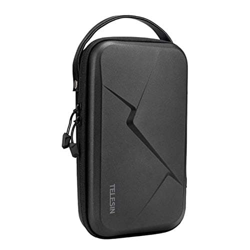 Image of TELESIN Carry Case for GoPro Hero 12 11 10 9 8 7 6 5 4 3 Max Mini, DJI Osmo Action 4 3 Pocket 3, Insta360 X4 X3, More Small Digital Camera, Hard Protective Travel Bag for Action Camera Accessories