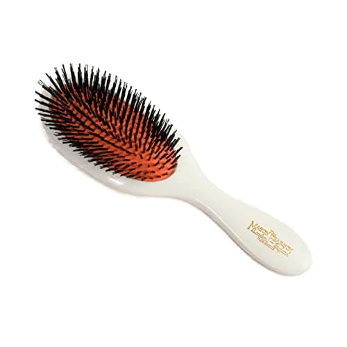 Image of Mason Pearson B3 Handy Pure Boar Bristle Hair Brush - Ivory