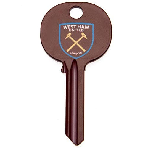 Image of West Ham United FC Door Key (One Size) (Multicoloured)