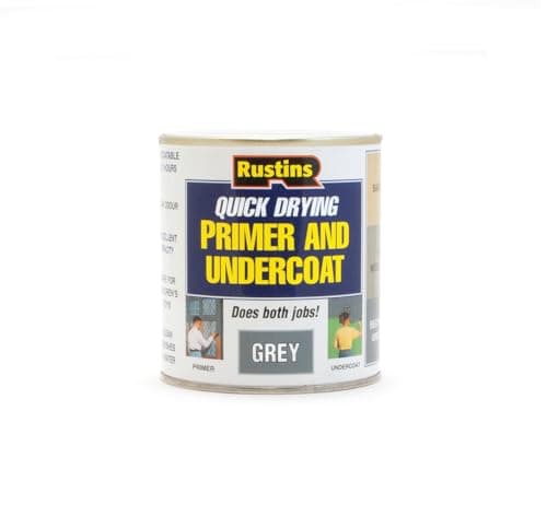 Image of Rustins GYPU500 500ml Quick Dry Primer Undercoat - Grey