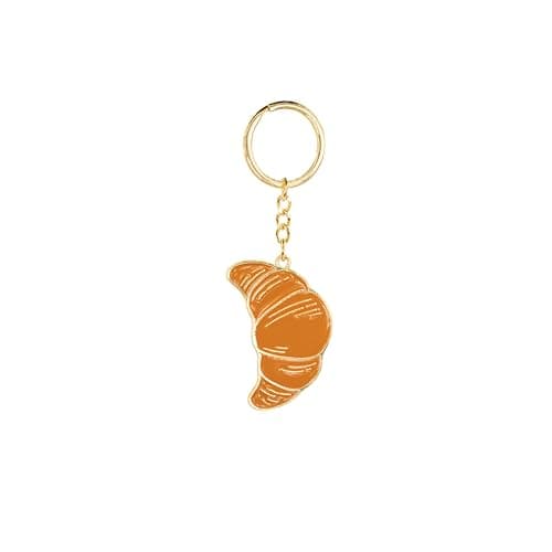 Image of Sass & Belle Croissant Enamel Keyring