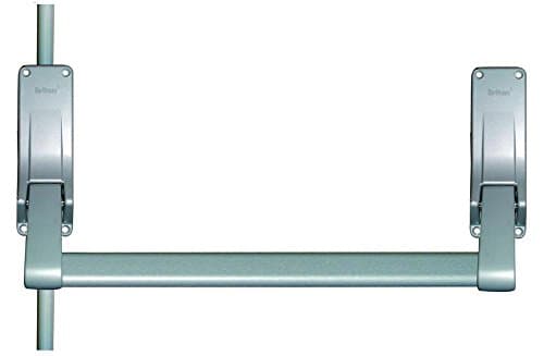 Image of BRITON 376E/SE VERTICAL PANIC FIRE DOOR BOLT BAR ESCAPE SILVER