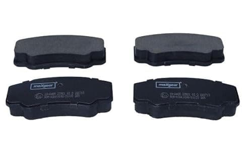 Image of Maxgear Brake Pad Set Rear Axle Citroën 19-0485