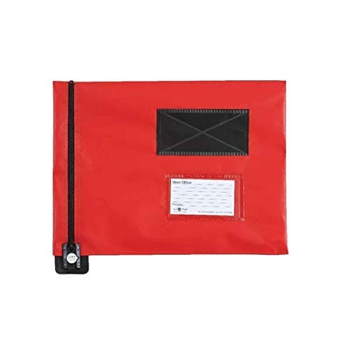 Image of FINCHLEY GoSecure Flat Mailing Pouch 286x336mm Red FP7R