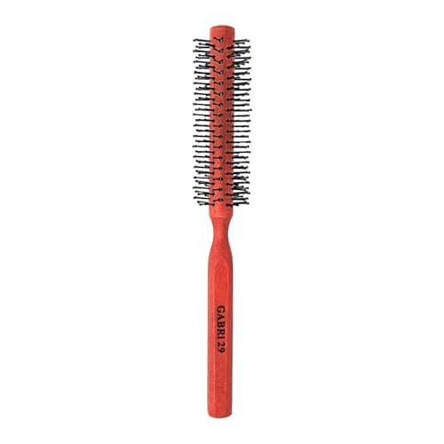 Image of Eson Radial Hair Brush, Premium Round Hair Brush for Men & Women, Ideal for Salon & Hairdresser, Versatile Round Brush for Straightening & Curling, Perfect for Wet & Dry Hair Styling (Dark Wood 33mm)