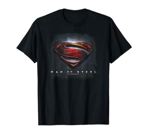 Image of Superman Man of Steel Movie Shield T-Shirt