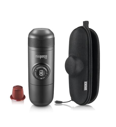 Image of WACACO Minipresso NS with Protective Case Bundle - Portable Nespresso® Compatible Espresso Maker & Travel Carrying Case