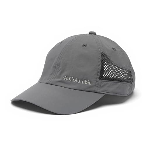 Image of Columbia Unisex Tech Shade 2 Hat, Baseball Cap, City Grey, O/S