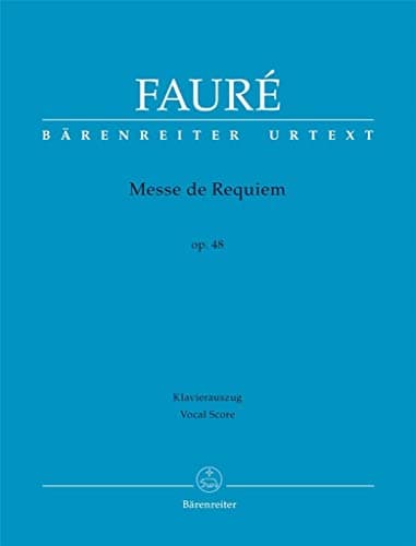 Image of Requiem Op.48 full orchestral version 1900 (Vocal Score)