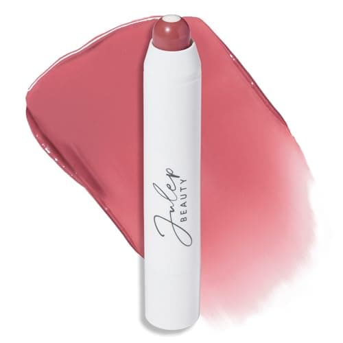 Image of Julep It's Balm Full Coverage Lip Crayon (Canyon Rose) Hydrating, Nourishing Lip Colour - Smooth, Highly Pigmented, Semi-Gloss Finish - Buildable Lipstick with Nourishing Vitamin E Lip Balm Core