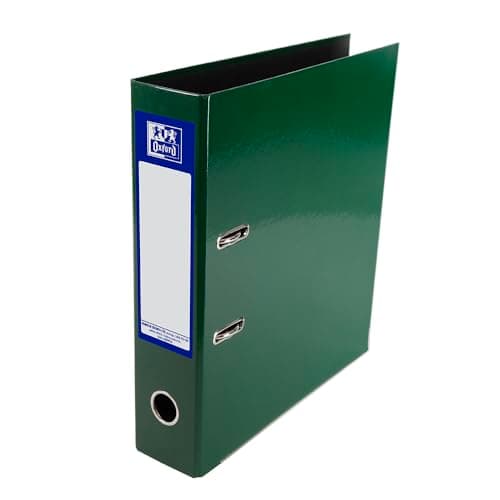 Image of Oxford Premium A4 Lever Arch File, Green Single Folder, Heavy Duty