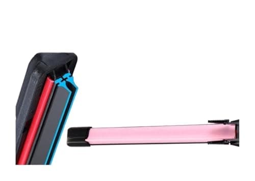 Image of Colorful U J Hook Car Windshield Wiper Blades Universal Soft Double Layer Rubber Frameless Bracketless 16" 19" 20" 22" 24" 26"(Black 20in (500mm)-1 pc)(Pink,20in (500mm)-1 pc)