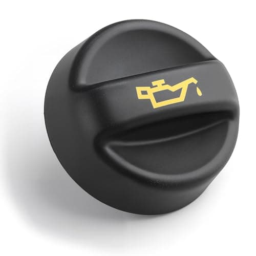 Image of UIHRLM Engine Oil Filler Cap, Universal Oil Filler Cap Replacement Compatible with Peugeot 208 206 207 307 308 2008 107 Berlingo C3 C5 Ford B-Max S-Max Fiesta Vivaro Picasso, 9670015080 9675477380