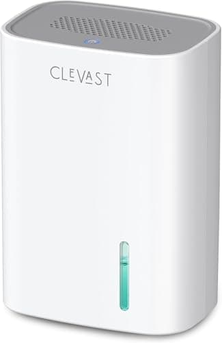 Image of CLEVAST Electric Dehumidifier, 850ml Dehumidifier for Home with Ultra Quiet & Auto Shut off, Portable Mini Dehumidifiers for Bedroom, Bathroom, Closet, RV, Camper, House, Baby Nursery