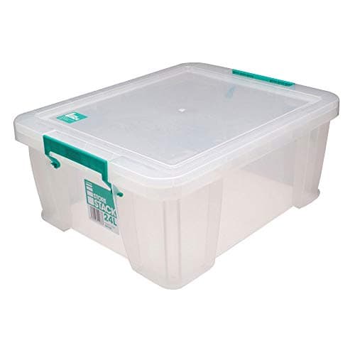 Image of StoreStack 24 Litre Storage Box W480xD380xH190mm Clear RB11087