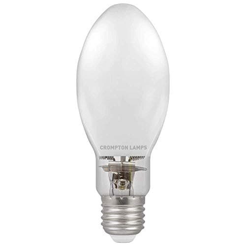 Image of Crompton Lamps HID Elliptical 70W ES-E27 Son 4100K Cool White Diffused 6300lm ES Screw E27 Metal Halide Light Bulb