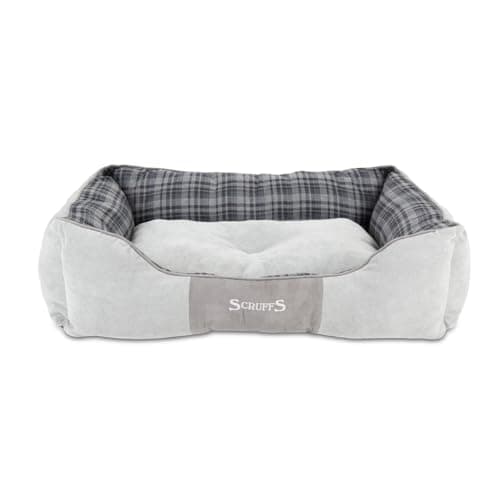 Image of Scruffs Highland Dog Box Bed (XL), 90 x 70cm, Grey