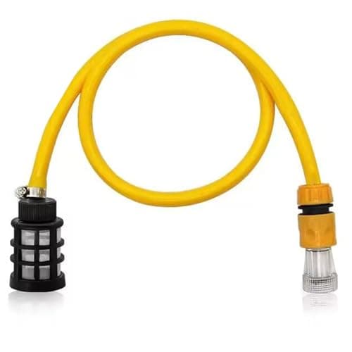 Image of TzzXzz 3M Suction Hose Pine with Quick Coupling & Filter for Pressure Washer Karcher K2 K3 K4 K5 K6 K7 Kärcher Series & Bosch AQT Series High Pressure Car Washing