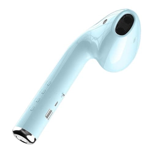 Image of Giant Earphone Wireless Speaker,USB Rechargeable Giant Earbud Speaker,Earbud-Shaped Novelty Players,Large Headphone for Home Party Room Decor