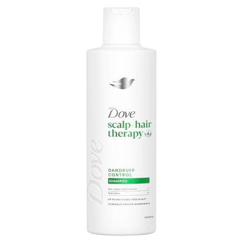 Image of Dove Scalp + Hair Therapy Dandruff Control Shampoo hair care with Salicylic Acid, Piroctone and Panthenol for up to 100% flake-free scalp* 250 ml