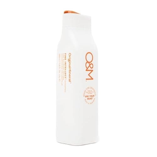 Image of O&M Fine Intellect Volumising Shampoo 350ml – Colour Safe, Sulfate-Free, Vegan, PETA Certified, No Parabens, Silicones, MIT or Gluten – Australian Made in Recycled PCR Packaging