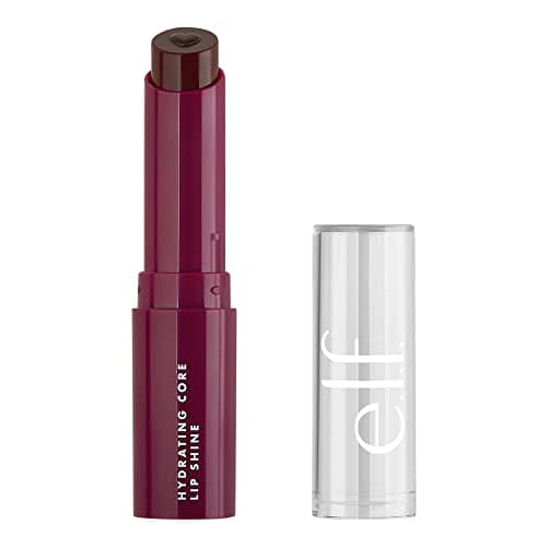 Image of e.l.f. Hydrating Core Lip Shine, Conditioning & Nourishing Lip Balm, Sheer Color Tinted Chapstick, Ecstatic, 0.09 Oz