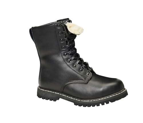 Image of Brandit Para Boots Winter Lining, Military and Tactical Boot, Black, 7 UK