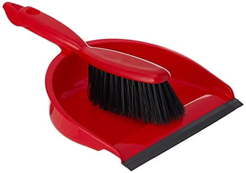 Image of Robert Scott 191222 Dustpan and Soft Brush - Red