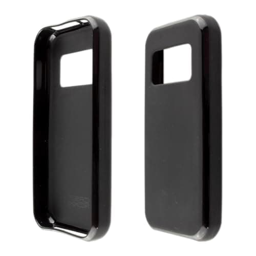 Image of caseroxx TPU-Case in black for Nokia 800 Tough – shockproof & precise fit