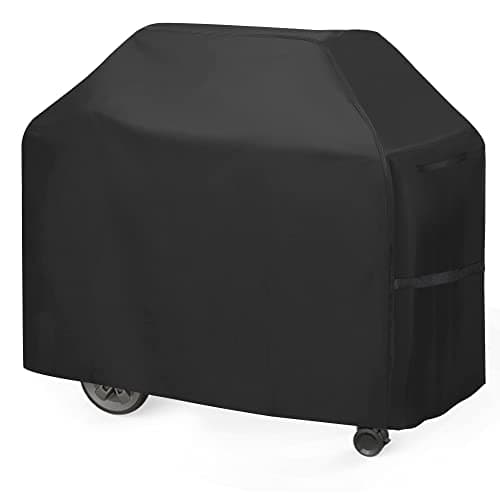 Image of BBQ Cover Heavy Duty Large Waterproof, 3-4 Burner Gas BBQ Covers, Outdoor Barbecue Grill Cover PVC Coating Dust Protection, UV Protection with Storage Bag(145 x 61 x 117CM)