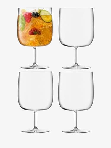 Image of LSA International Borough Craft Beer Glass 625 ml Clear | Set of 4 | Dishwasher Safe | BG05