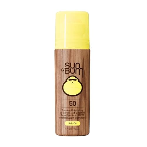Image of Sun Bum Original SPF 50 Sunscreen Roll-On Lotion | Vegan and Hawaii 104 Reef Act Compliant (Octinoxate & Oxybenzone Free) Broad Spectrum Moisturizing UVA/UVB Sunscreen Lotion with Vitamin E | 3 oz