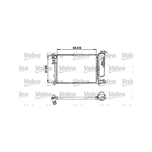 Image of Valeo Service 730630 Radiator
