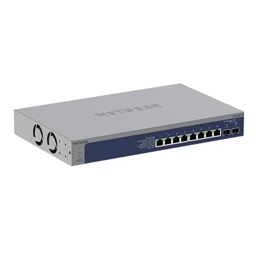 Image of NETGEAR 28-Port PoE Gigabit Ethernet Smart Switch GS728TPV3, Managed, Optional Insight Cloud Management, 24 x PoE+, 190W, 4 x 1G SFP, Desktop or Rackmount