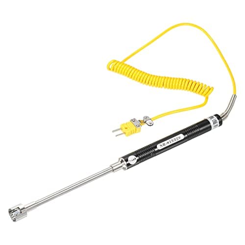 Image of sourcing map K Type Surface Thermocouple Temperature Probe Sensor Stainless Steel -58 to 932°F (-50 to 500°C) 5.1ft 15x135mm