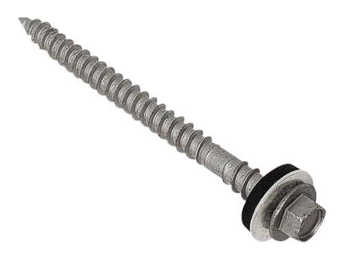 Image of TechFast Composite Sheet to Timber Roofing Screws | 6.3 x 125mm | Elementech | Box 100