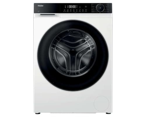 Image of Haier 12KG Large Capacity,1400 RPM, 15 Programmes, A - 20% Energy Rated,Wi-Fi Connected - With hOn App, Freestanding, Front Load, Engine Inverter BPM, Washing Machine - White