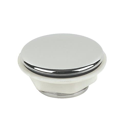 Image of Macdee Chrome Tap Hole Stopper ABS Plastic 40mm Bathroom Kitchen Sink Basin